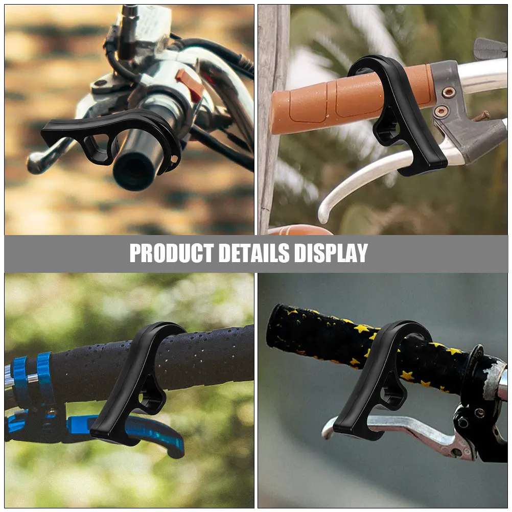 2Pcs Bike Brake Lock Lever Hooks Sturdy Motorcycle Handlebar Lock Parts Easy Install Secure Mountain Bike Accessories