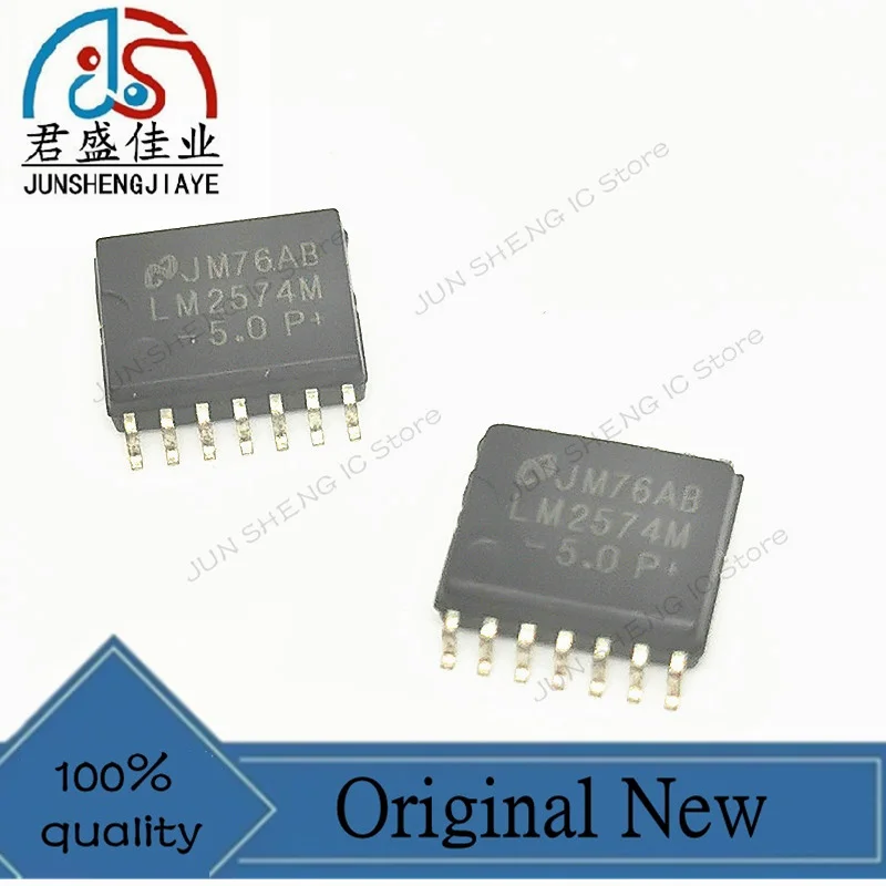 JUN SHENG IC Store/1 pse /lot 100% new original IC LM2574M-5.0/NOPB Buck switch voltage regulator The SOP - 14 encapsulation