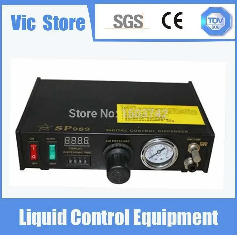 Free Shipping Auto Glue Dispenser Solder Paste Liquid Controller Machine Will Full Dispensing Accessories