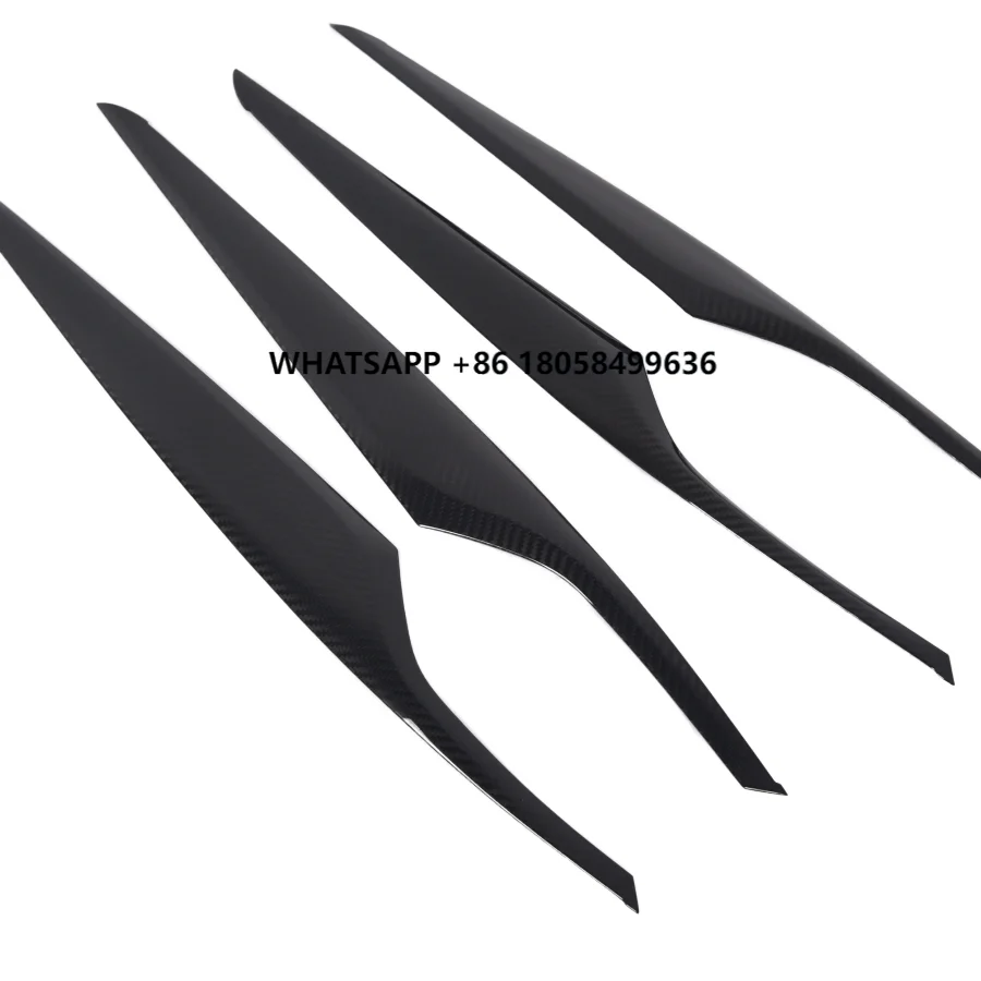 

Manufacturer Direct 9 Piece Set Carbon Fiber Car Interior Decorative Front Rear Door Trim Set