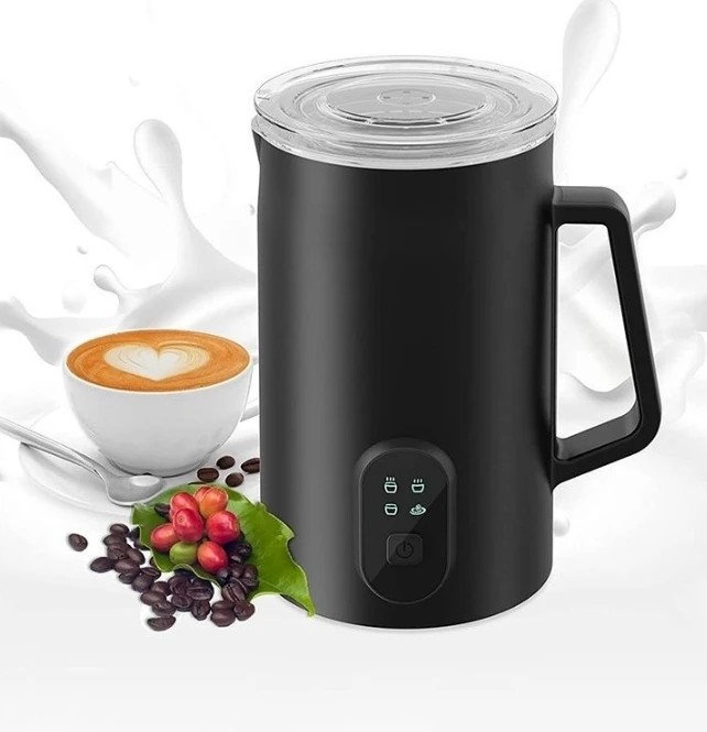 

4 in 1 Milk Frother Food Mixer Hot Chocolate Foam Maker Milk Frother Keep Warmer Automatic Electric Milk Frothing