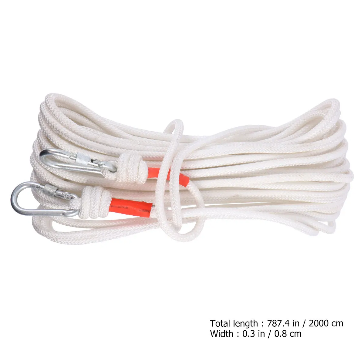 حبل أمان للتسلق في الهواء الطلق، حبل مظلة ثابت، معدات إنقاذ عالية القوة، سلك إنقاذ في حالات الطوارئ #5