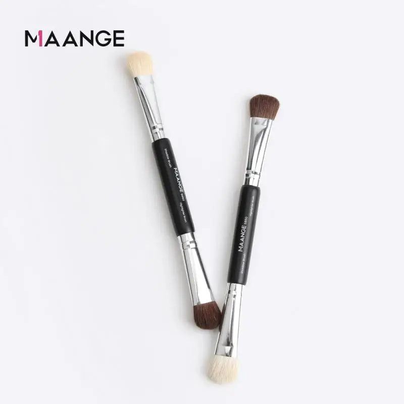 Multifunctional Brush Double Head Concealer Blending Brush Professional Nose shadow Cleansing brush