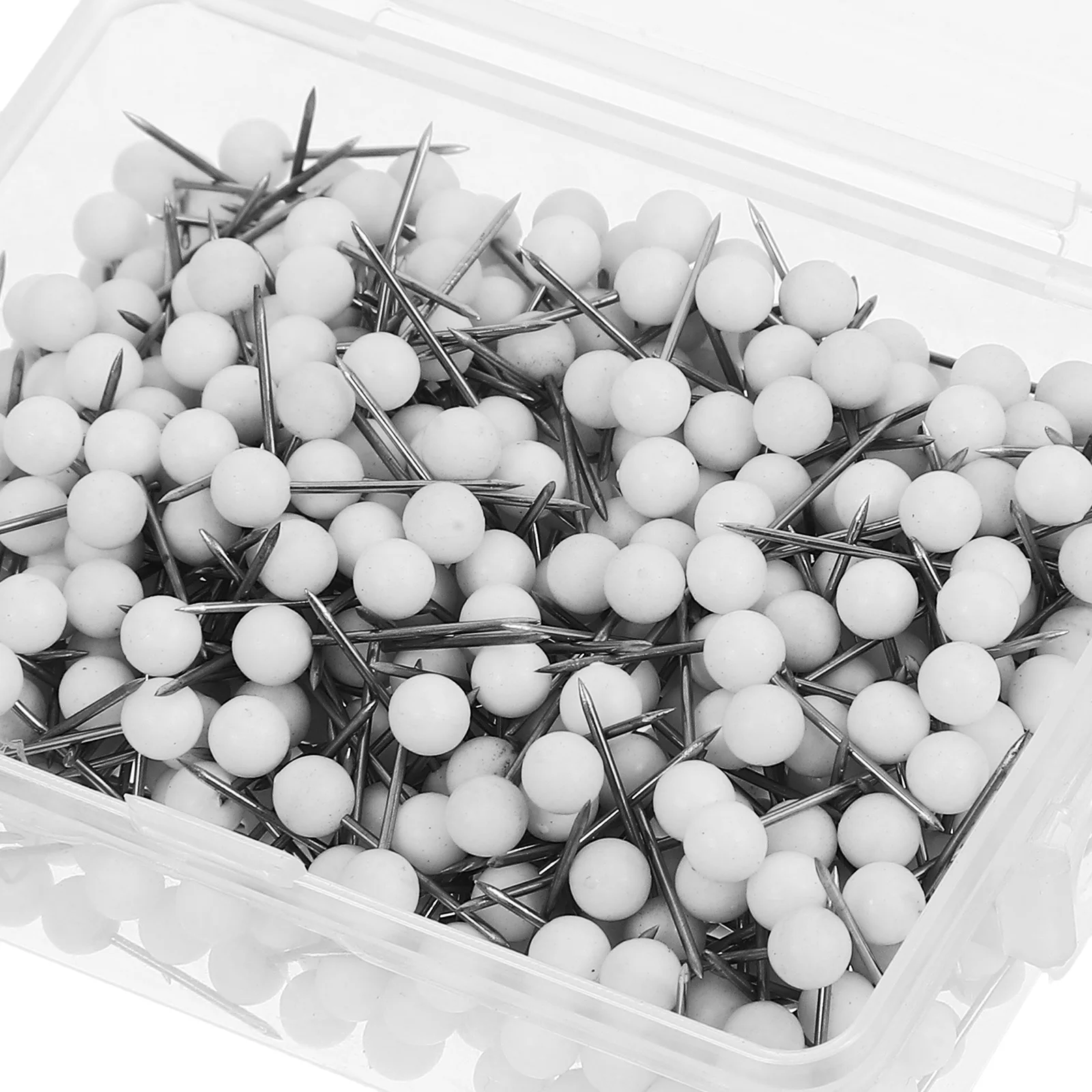 หมุดปักกระดานหัวกลม 500 ชิ้น สำหรับกระดานประกาศ โปสเตอร์ สำนักงาน ห้องเรียน งานฝีมือ อุปกรณ์งานฝีมือ หมุดกระดานไม้ก๊อก