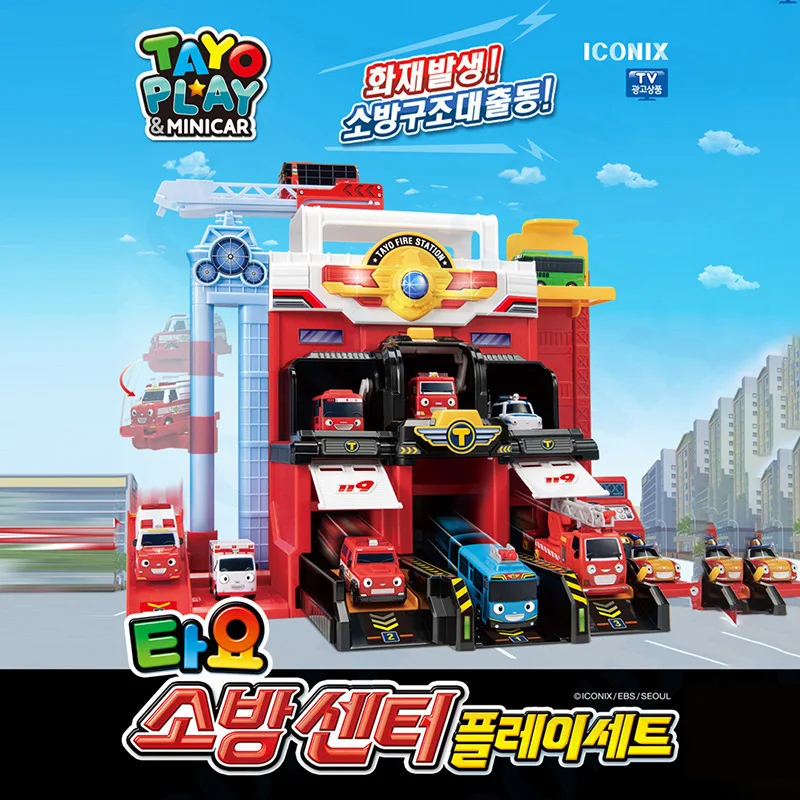 

Новая игрушечная машинка пожарной службы Tayo Power Control Bus для мальчиков, 2026 год