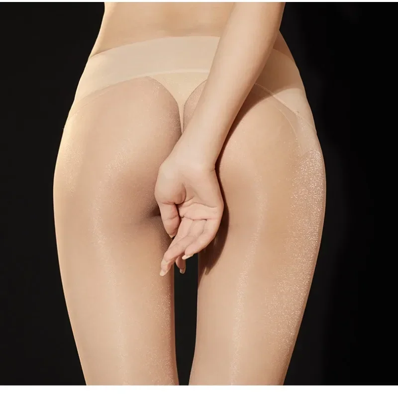 المرأة مثير جوارب لامعة بيرليسسينت نوع القدم جوارب طويلة سيدة رقيقة جدا سلس الجوارب طماق شفافة الساق ارتداء الجوارب