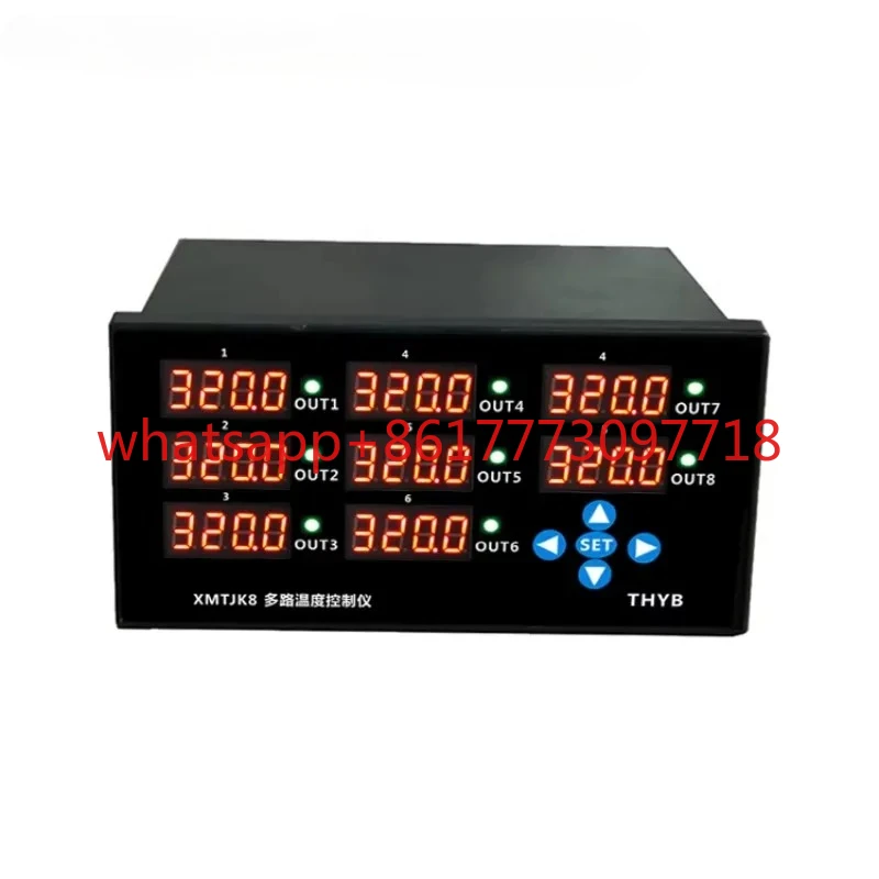 8-channel PID Temperature Controller, Multi-channel Temperature Control, Computer Monitoring Temperature Recording Curve Record