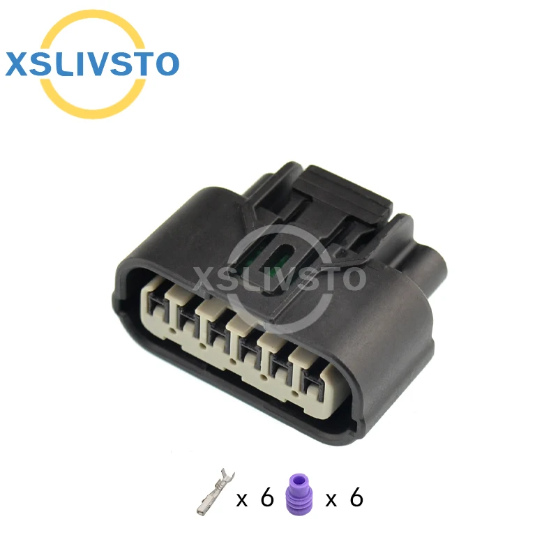 6 Pin auto waterproof connector Accelerator pedal plug crankshaft position sensor connectors 6189-1012 For Honda