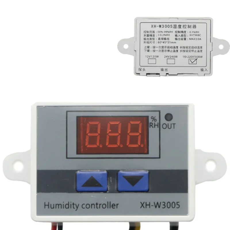 Digital Humidity Hygrometer Controller Module Board Voltage AC 110-220V 10A Regulator Humidity Sensor For arduino Module Board