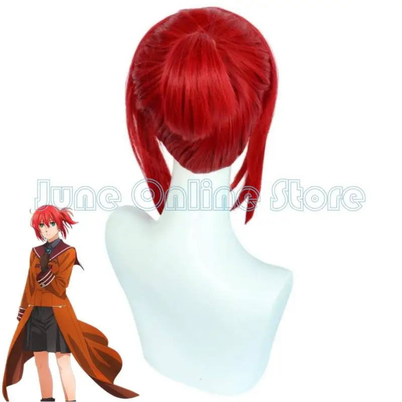 Anime The Ancient Magus\' Bride Hatori Chise Robin Cosplay Costume Wig Red School Uniform Halloween Stage Performance Suit