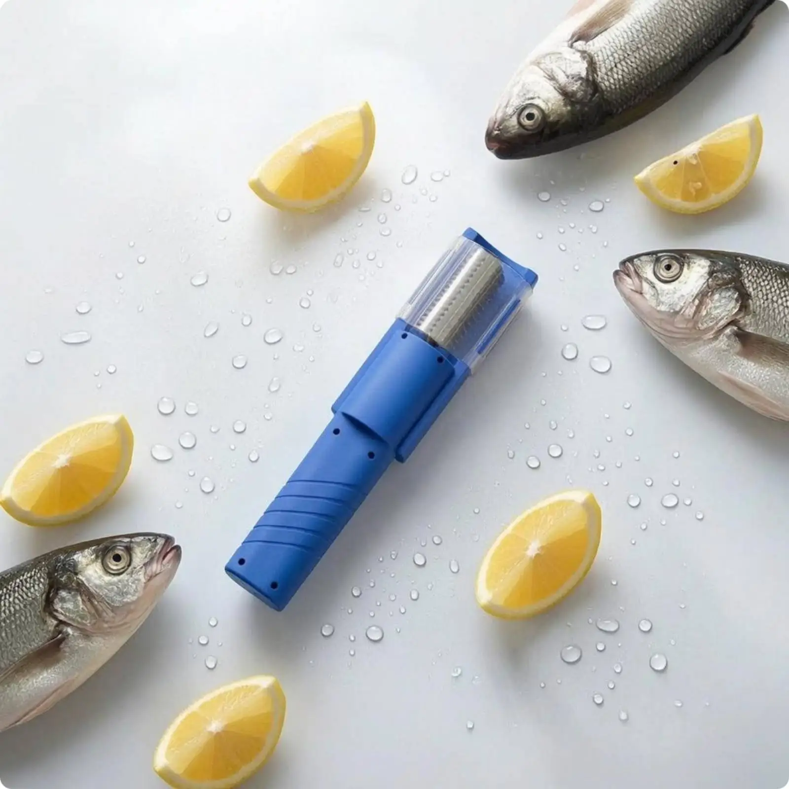 Electric Scale Remover Rechargeable Fish Scale with Handle Fish Cleaning Tool for Home Cooking Prep