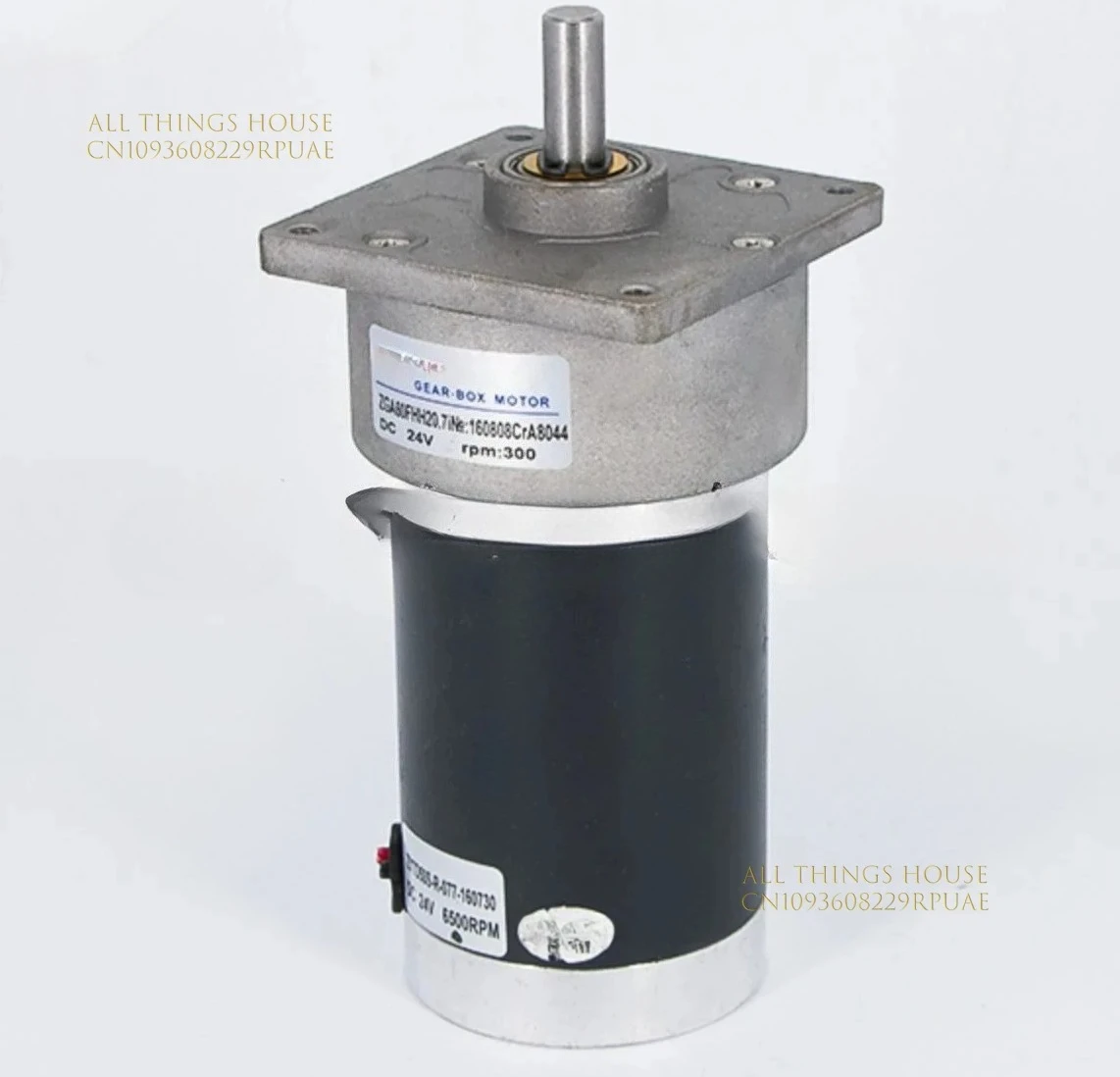 24V torque alto gear permanent magnet DC deceleration motor large torque forward and reverse speed regulation