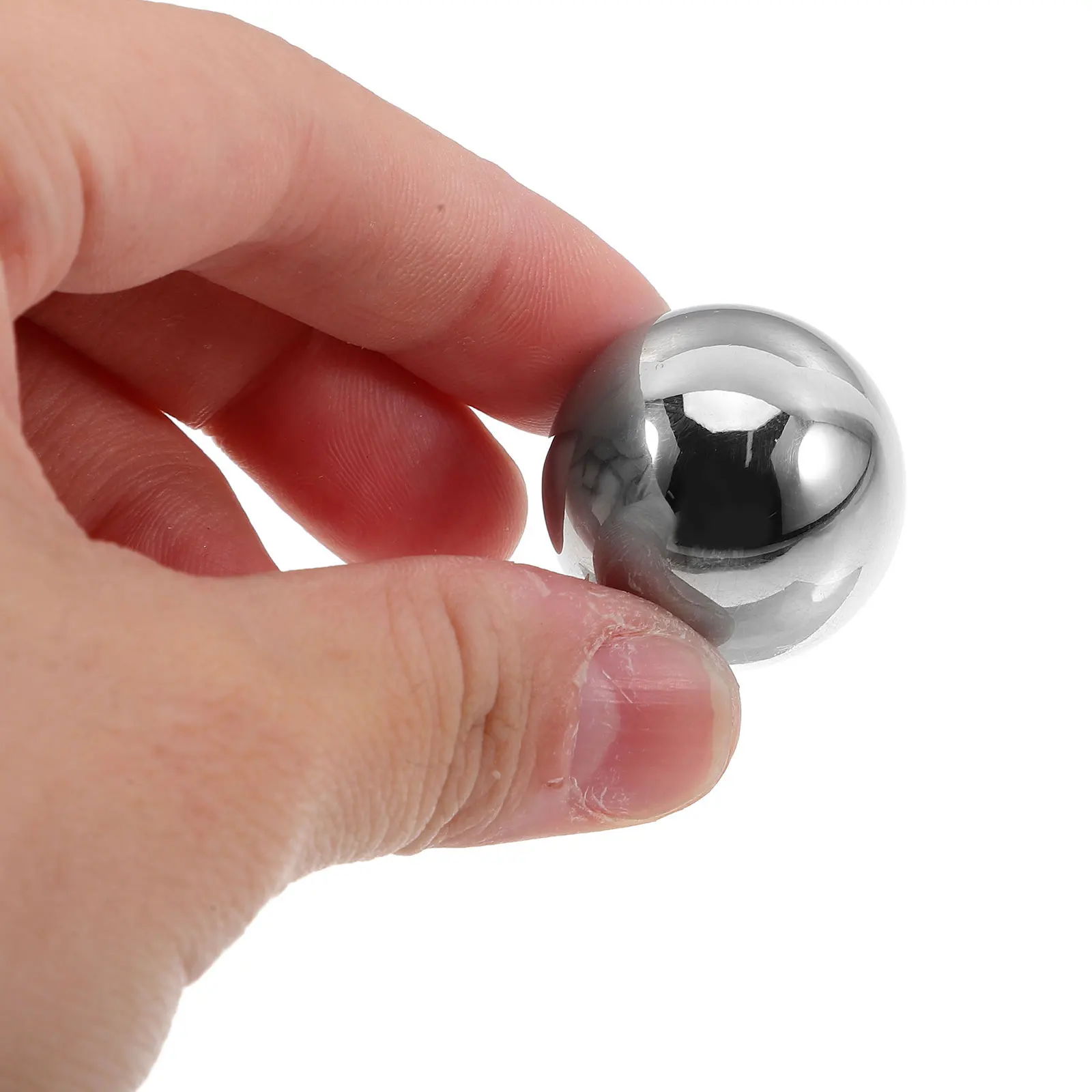 

6 Pcs Stainless Steel Metal Ball Ice Cube Balls Reusable Stone for Drinks Whiskey Beverage Chilling Stones 304 Round Cubes Man