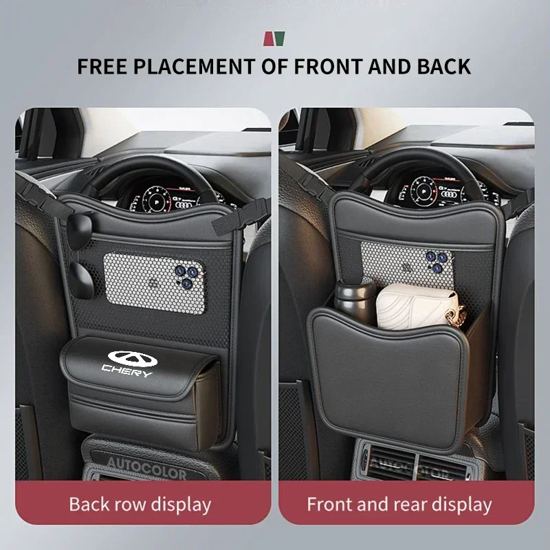 For Chery Tiggo 2 3 4 5 6 7 8 3X 5X Pro T11 Car Seat Storage Central Control Storage Bag Multifunctional Car Storage Hanging Bag