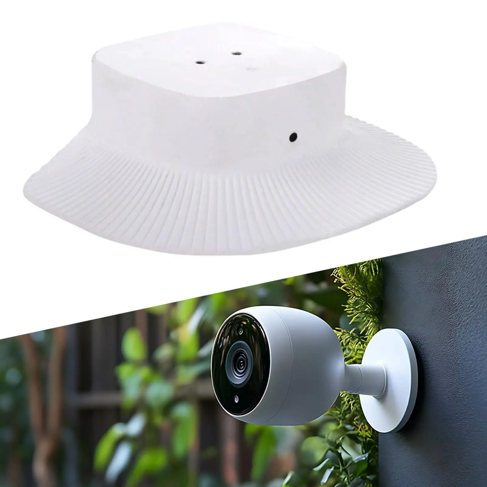 

Sun Rain Shade Sun Protector Waterproof Universal Camera Cover Shield for Security Cameras Outdoor Outside Surveillance Cameras