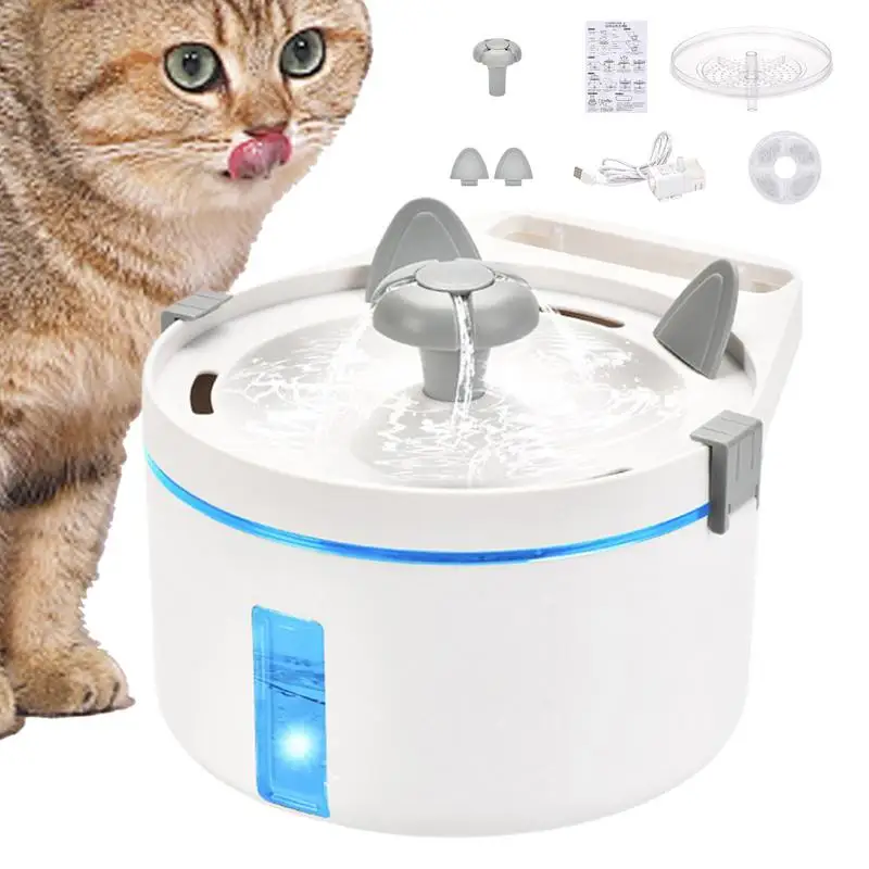 Pet Water Fountain Automatic Quiet Water Dispenser Small Dogs Innovative Pet Fountain Reusable Pet Fountain For Cat Owners