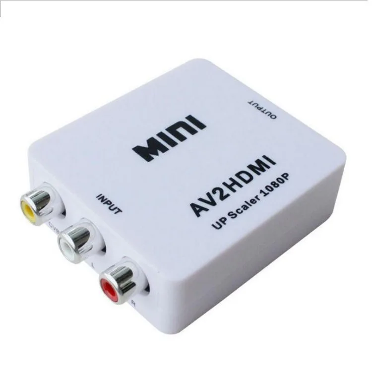AV TO HDMI high-resolution video converter MINI AV2HDMI supports 1080P av to hdmi manufacturers