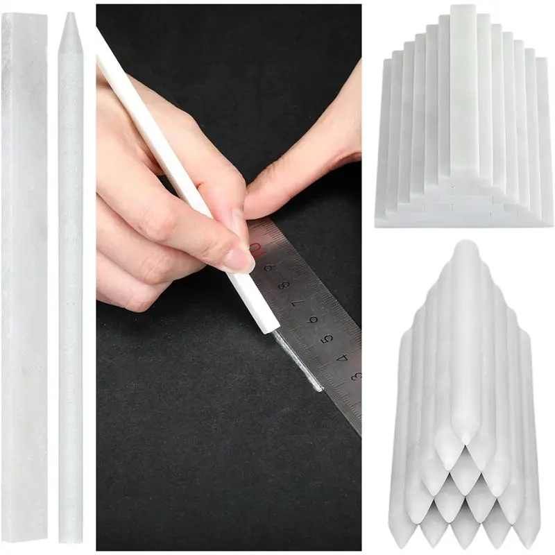 must-have-for-welding-for-welding-metal-fabrication-textile-soapstone-pencils-50-pcs-20pcs-round-and-30pcs-flat-white-soapstone