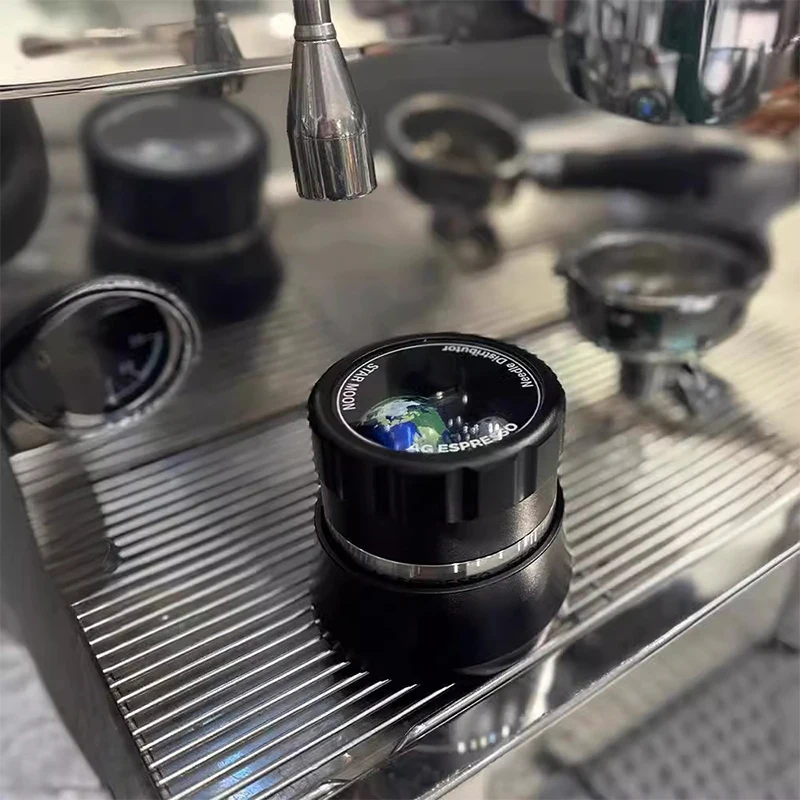 58mm Planetary Coffee Grinder Earth-Moon Dual-Planet 360° Rotation High-Efficiency Coffee Grinder for Breaking Up Lumps