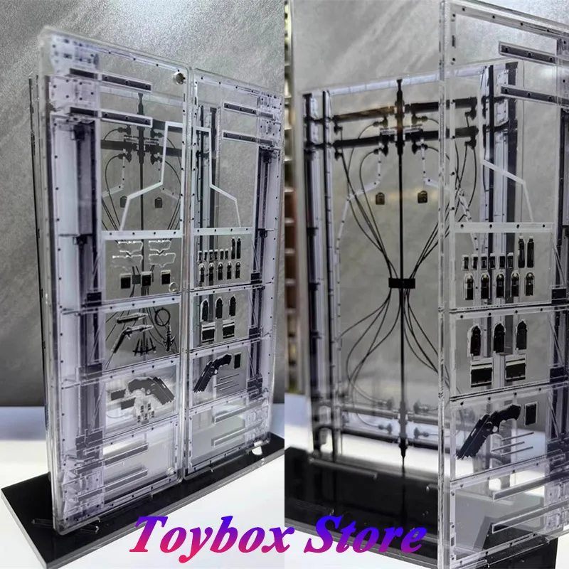 

Сборная подставка в масштабе 1/12, прозрачная фигурка, платформа, модель игрушки, аксессуар для 6 дюймов, фигурка Inart Bale, украшение для сцены