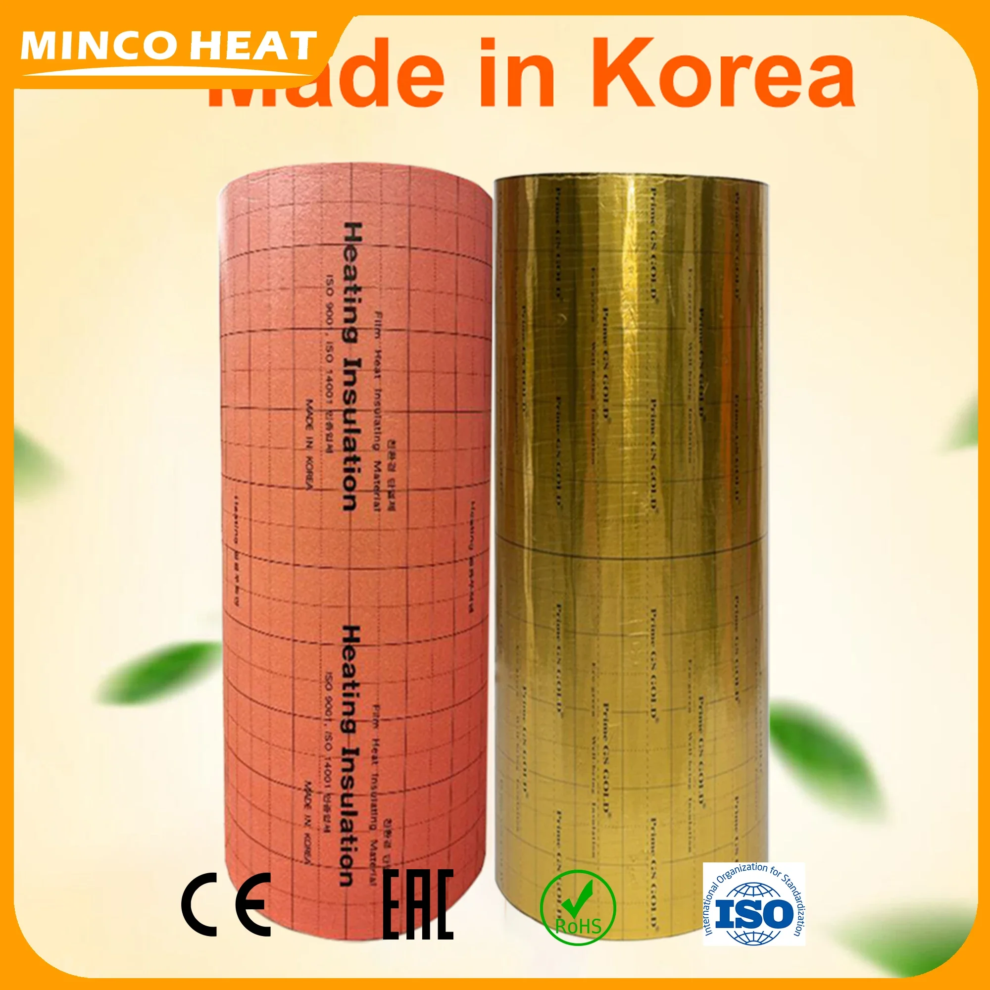 Minco Heat 100cm *1m Floor Heating Accessories Special Heating Insulation Aluminum Foil Reflective Film