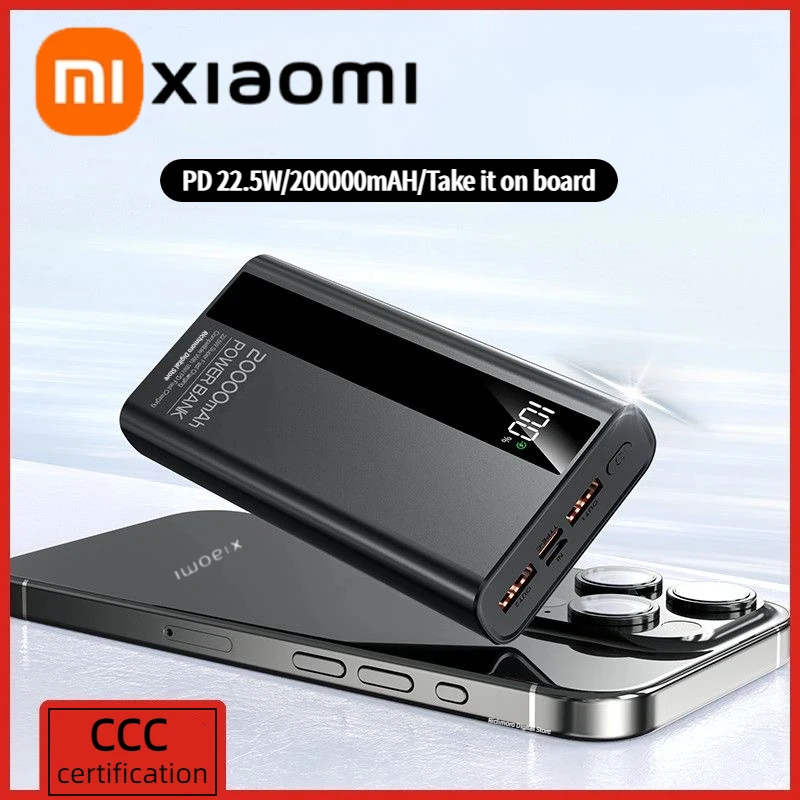 XIAOMI 50000mAh قوة البنك 120 واط شحن سريع قدرة عالية شاحن بطارية محمول موبايل باور بانك آيفون سامسونج هواوي