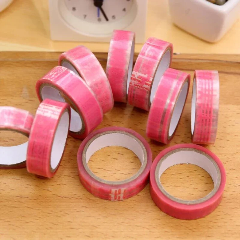 10pcs Lace Washi Tape Decorative Adhesive Tape Scrapbooking Planner Adhesive Masking Tape Kawaii Stationery 1.5cm*10m view 4
