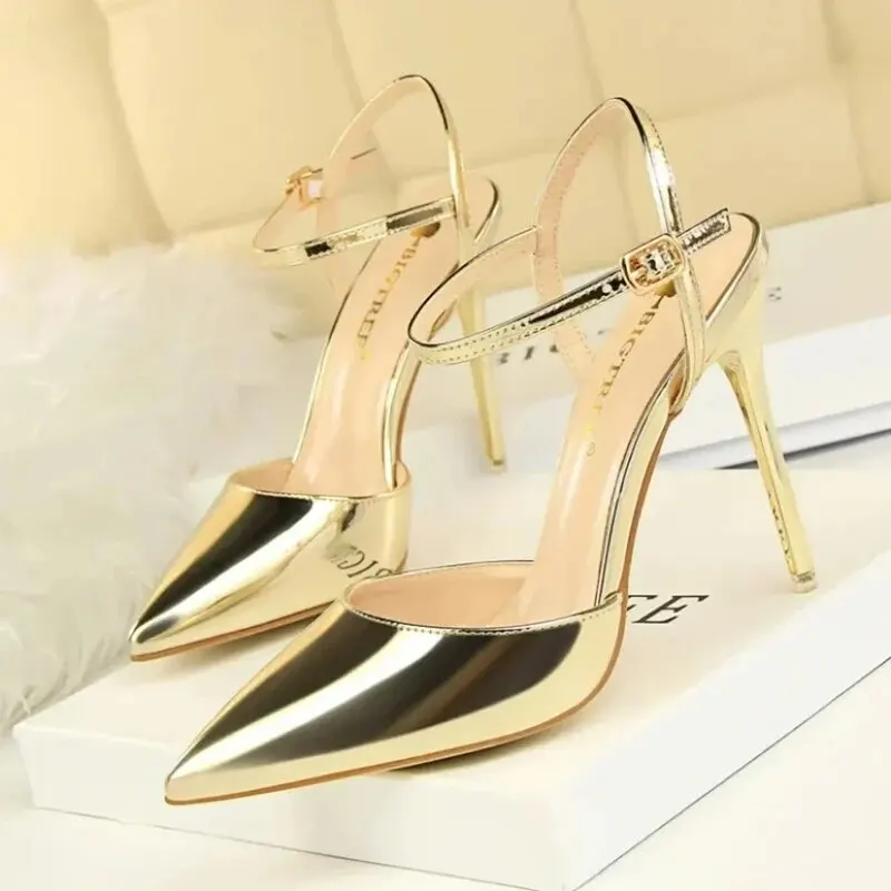 Thin Heeled Super High Heel