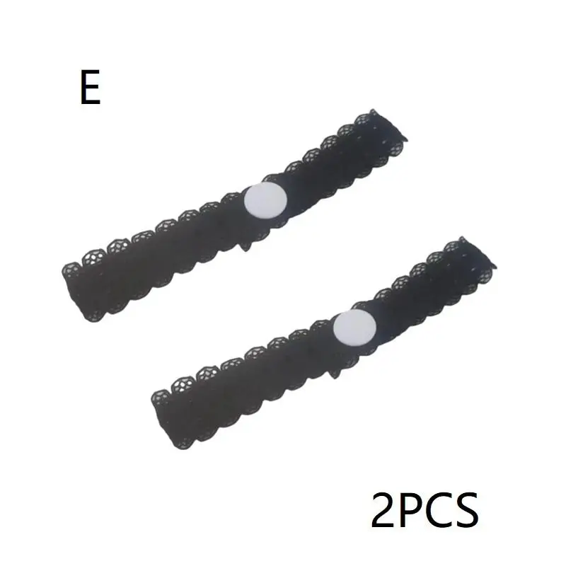 Shirt Sleeve Holders No Drill Washable 2/4Pcs Adjustable Elastic Sleeve Shorteners for Weekend Casual Wear
