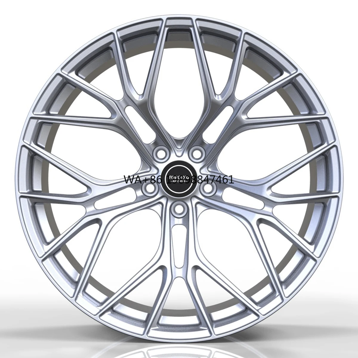 

High Quality 6061-T6 Forged Aluminum Alloy Wheels for Passenger Cars New 20 21 22 23 24 Pulgadas 5*112 5*114.3 5*120 35mm-40mm