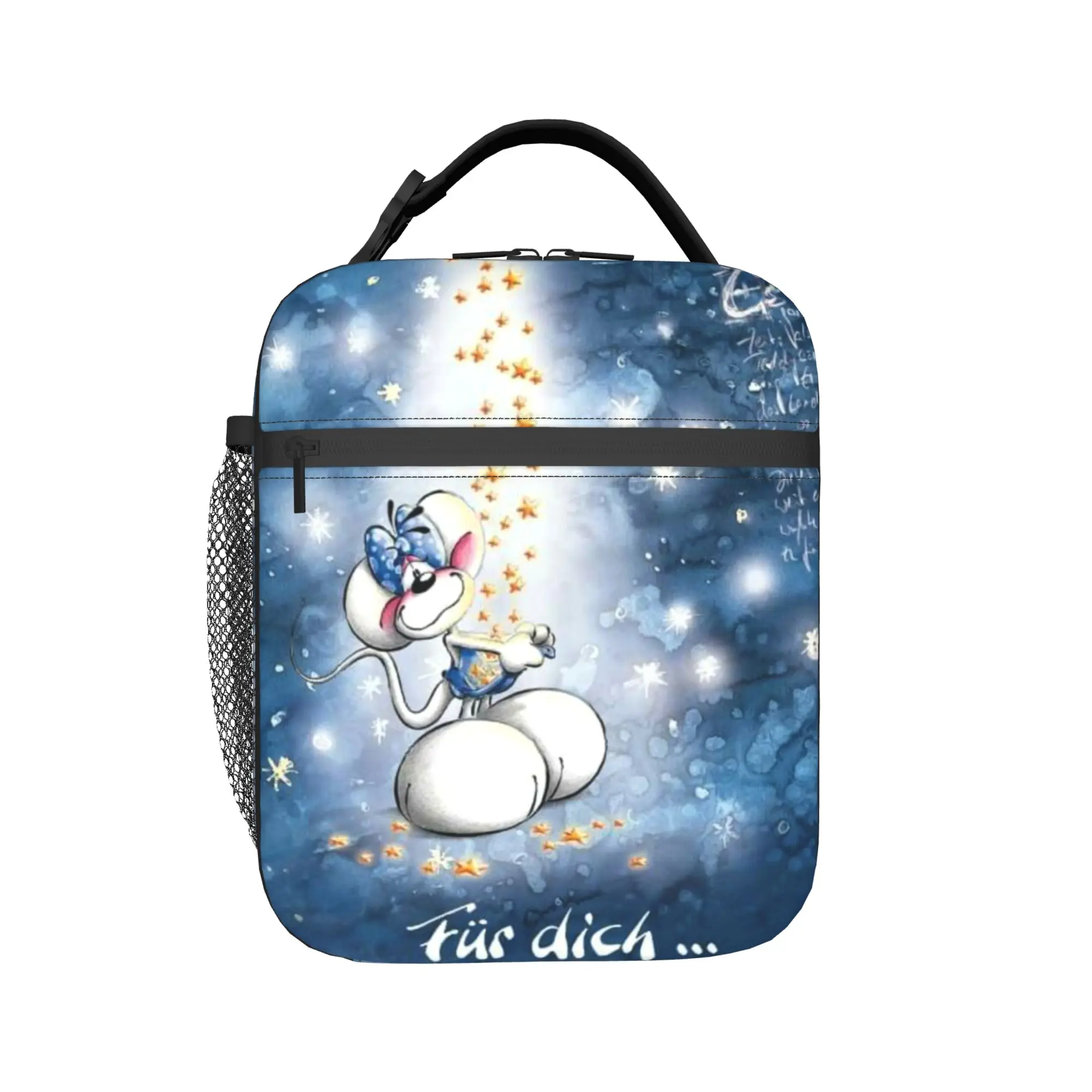 Insulated Lunch Bag Diddl mouse Accessories  Lunch Food Box New Thermal Cooler Lunch Box For Work
