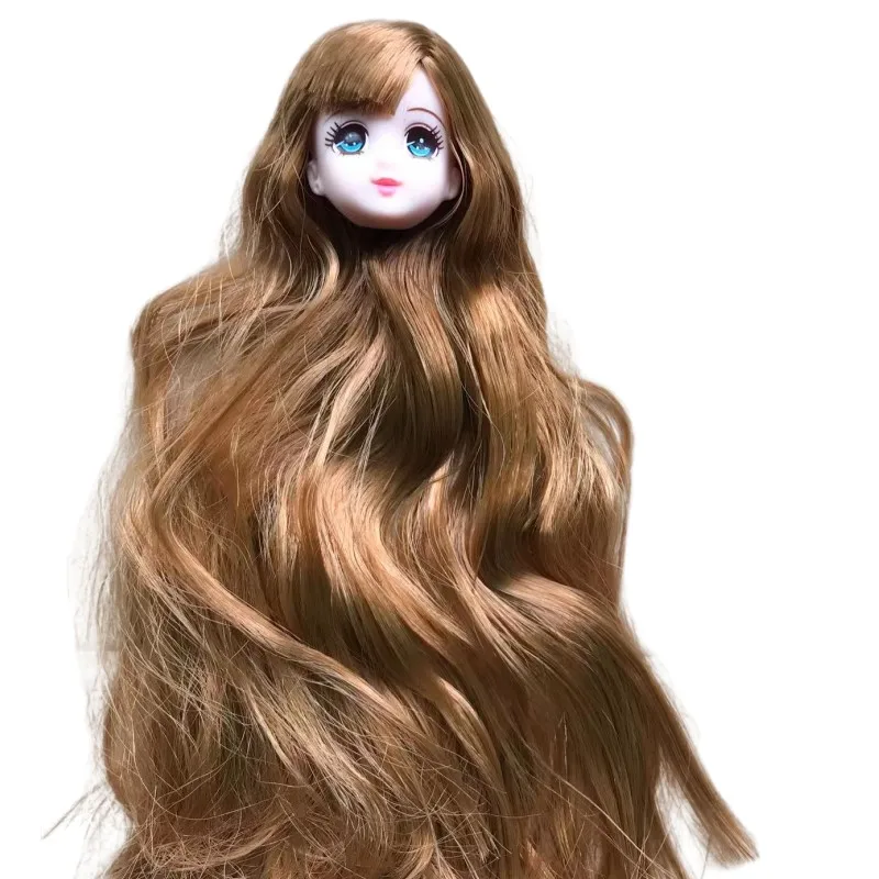 Original Jenny Licca Puppenköpfe, süßes kleines Mädchen, bunte lange Haare, DIY-Puppen-Dressing-Figuren, Mädchen-Geschenke, Spielzeug – Detail 6