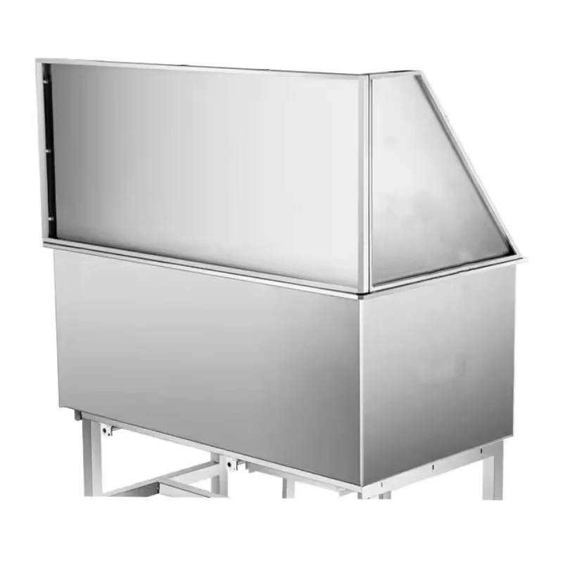 58x50inch Pet Cleaning Bathing Products Multifunction Pet Bathtub 304 Stainless Steel Dog Grooming Bath Tub Vet Bathing Station