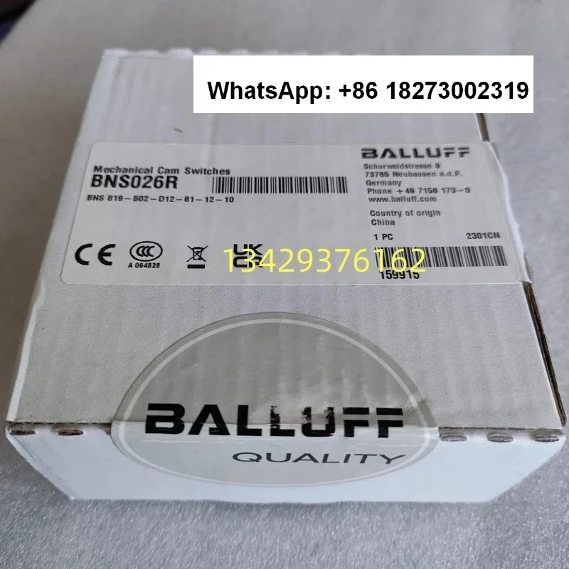 German BALLUFF BNS026R BNS 819-B02-D12-61-12-10 limit sensor