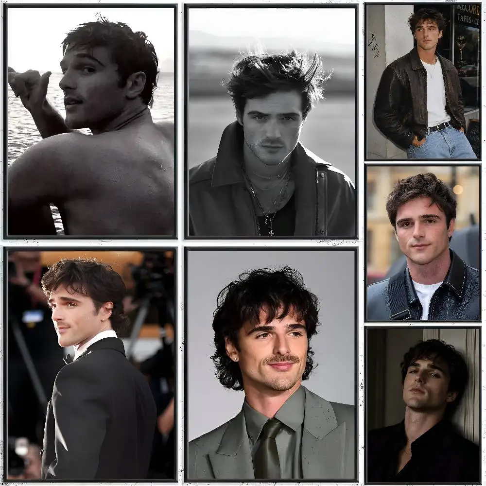 1pc Actor J-Jacob Elordi Poster Sticker Print Waterproof Wall Art For Living Room Bedroom Home Decor