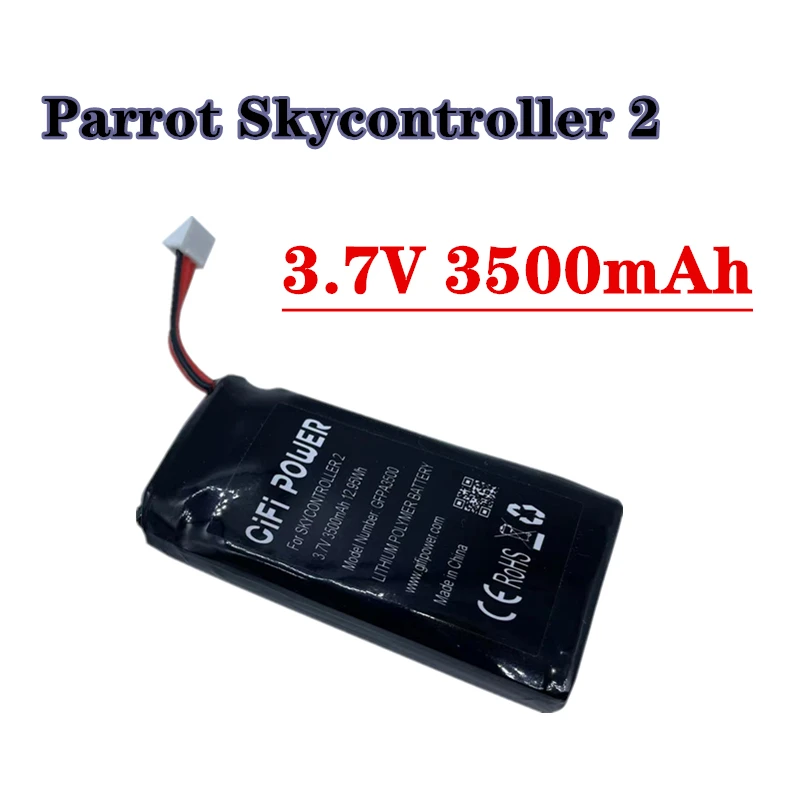 Original 3.7V 3500mah Battery For Parrot Skycontroller 2, Bebop 2 Radio 3.7V Battery