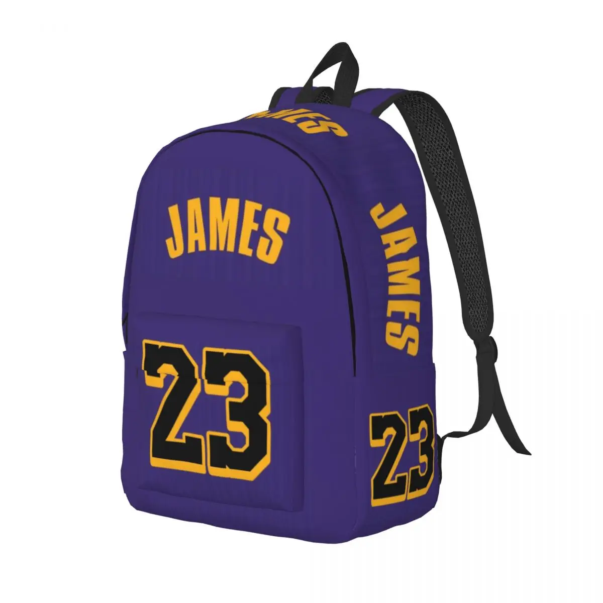 L-LeBron-James Printed Lightweight Casual Schoolbag For School, Outdoor, Shopping, Office 15.7in 17.7in