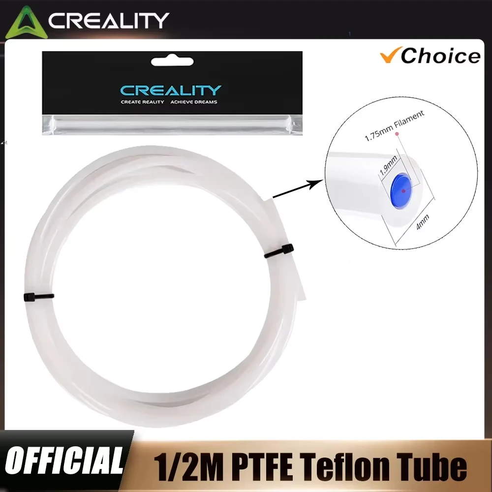 

Трубка для 3D-принтера, трубка из ПТФЭ, 1 м/2 м для нити 1,75 мм, наружный диаметр 4 мм X 2 мм, внутренний диаметр, прозрачная, высокая термостойкость, гибкая трубка