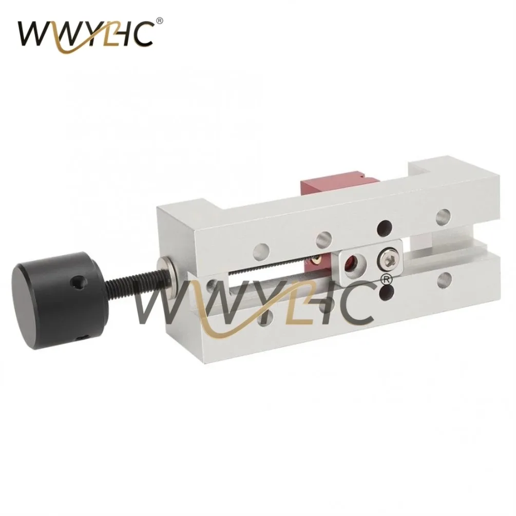 1pc 50mm Mini Aluminum Flat Clamp Bench Table Vise Drill Press Vice Fixing Tool Carving Bench Clamp