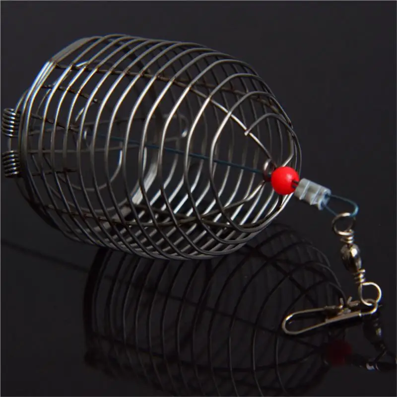 Fishing Bait Cage Basket Feeder Feeder Holder Fishing Accessories Feeder Cage Fishing Trap Fishing Bait Cage Feeder