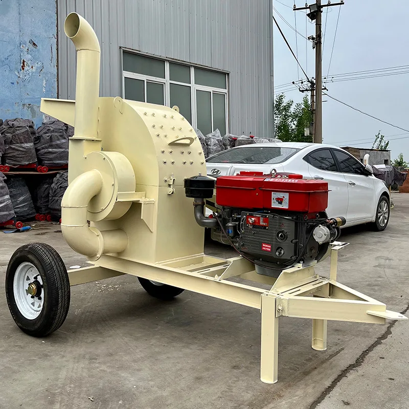 Multifunctional Scraps Wood Crusher Sawdust Crusher Carton Crusher Bamboo
