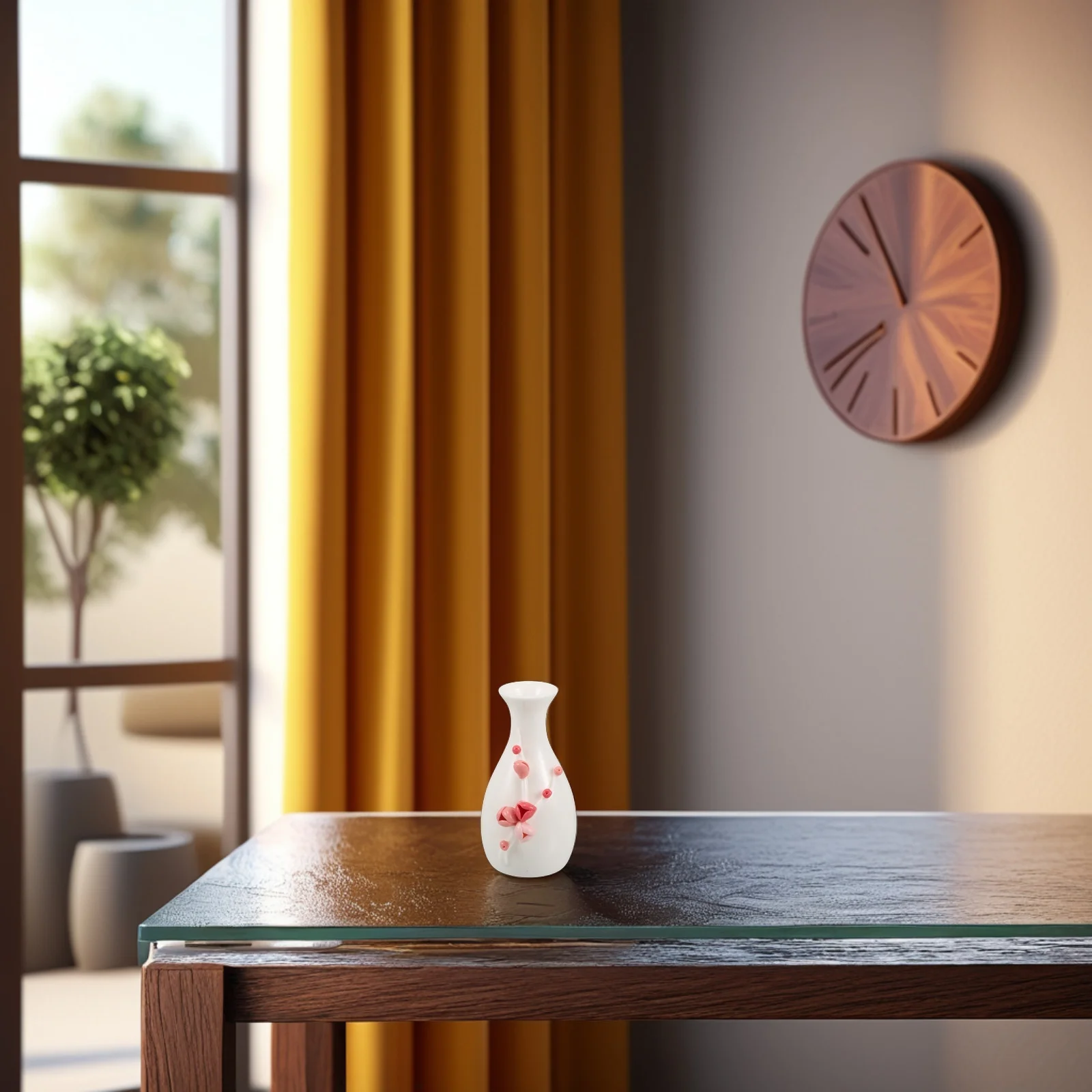 

Ceramic Vase for Flowers Aesthetic Unique Decorative Rv Interior Elegant Design Home Office Living Room Flower Pot