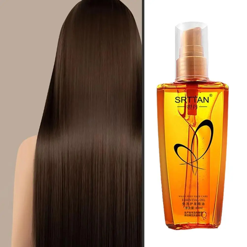 20/80ml 30 cápsulas de biotina reparación del cabello aceite débil reparación del cuero cabelludo suero Spray espesar sueros para el cabello promoción del cuidado del cabello más saludable