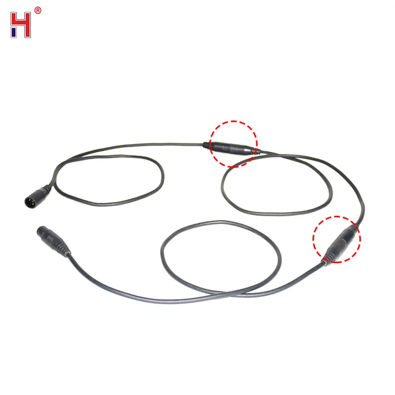 3-Pin Signal Connection DMX Cable For LED Par Light Moving Head Light 1m//2m/3m/5m/10m Stage Lighting Accessories