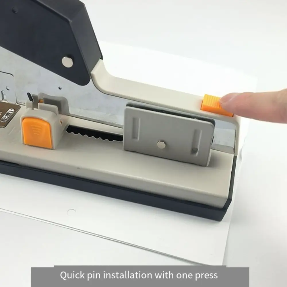 Large Capacity Hand Operated Staple Pop-up Type Multifunction Desktop Stapler Anti-slip with 4000pcs Nails