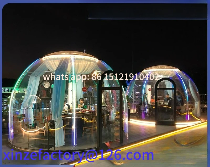

Be suitable for starry sky house Internet celebrity restaurant transparent tent customizable