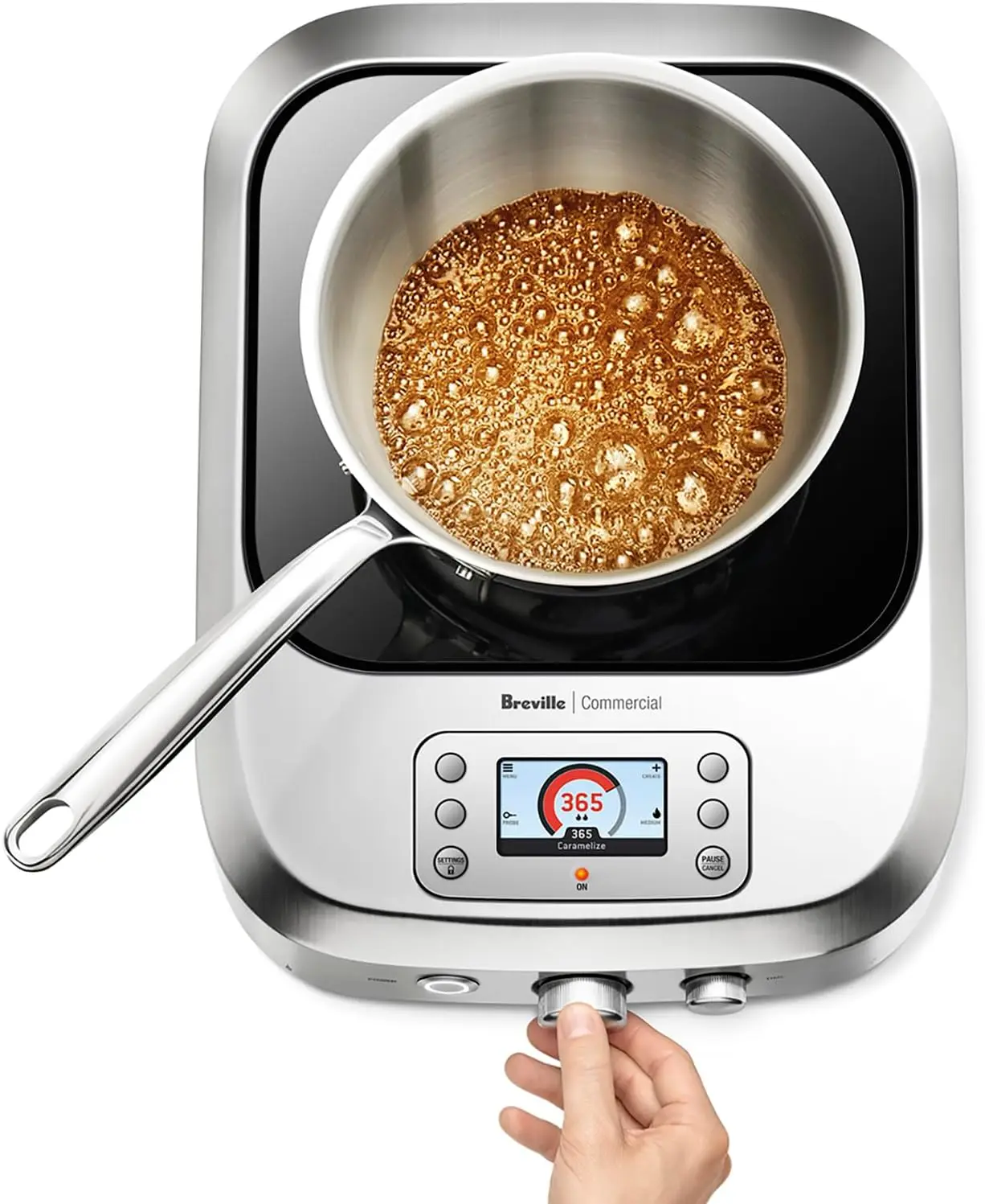 

CMC850BSS Control Freak Precise Temperature Controlled Induction Cooktop, Brushed Stainless Steel