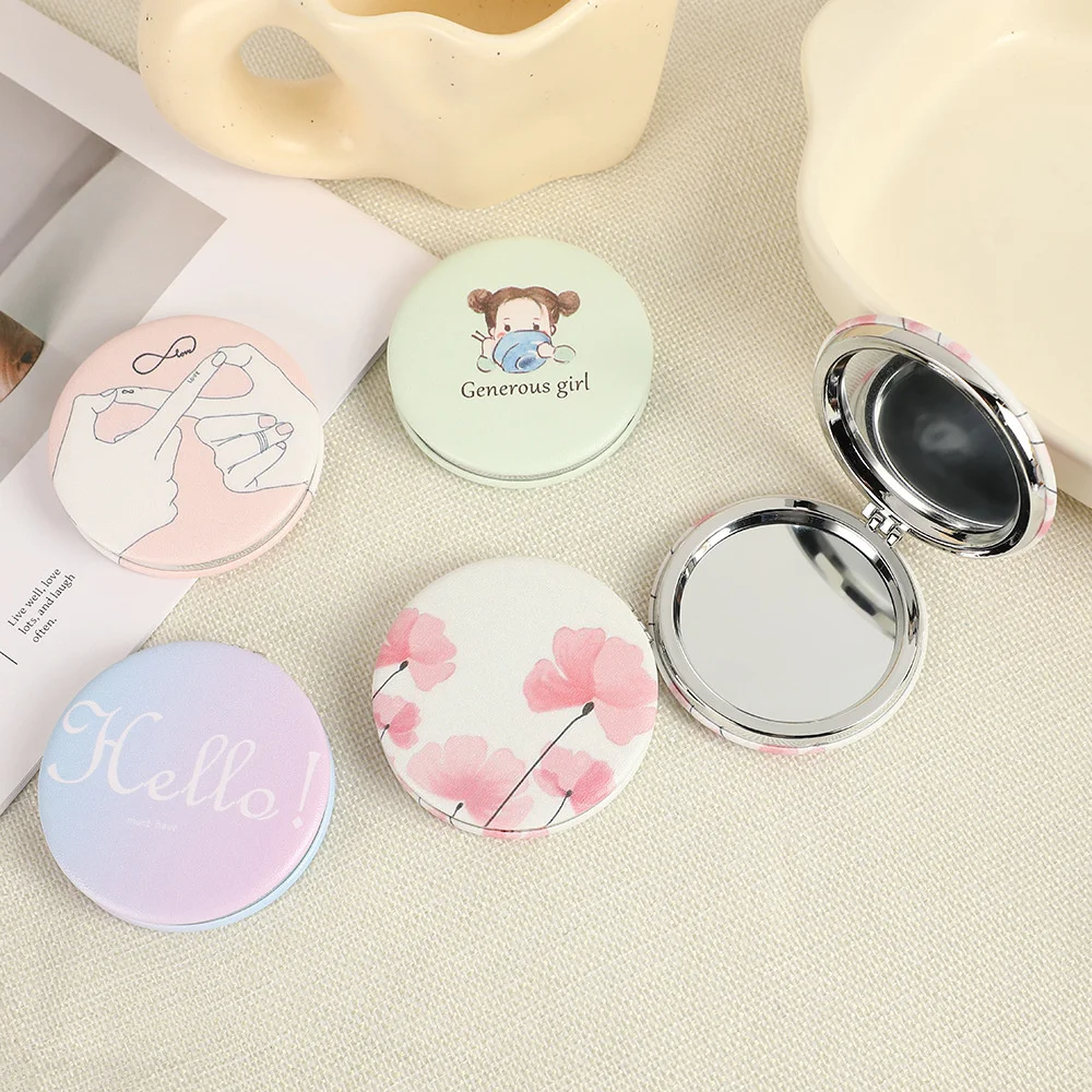 Compact Beauty Mirror Versatile Mini High-Quality Makeup Mirror Creative Folding Mirror for Beauty Routine