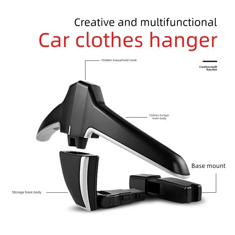 For Car Clothes Hanger, Interior Garment Hook Mod Accessories for Cadillac CT5/4, ATS-L, XT4, XT5, XT6, CT6