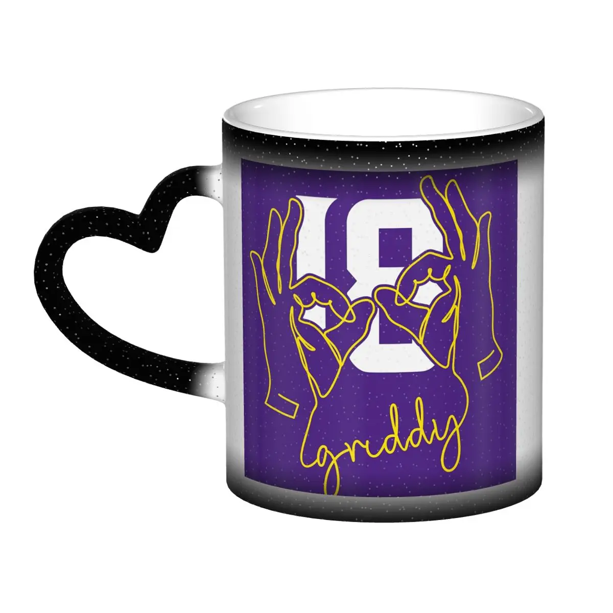 

Джастин Джефферсон, сетчатая дизайнерская кружка, забавные керамические кофейные чашки, чайные кружки, чашка для молока, посуда для напитков, подарки для друзей